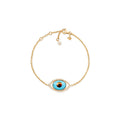 OLE LYNGGAARD COPENHAGEN Shooting Stars Evil Eye armbånd i gull