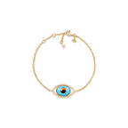 OLE LYNGGAARD COPENHAGEN Shooting Stars Evil Eye armbånd i gull