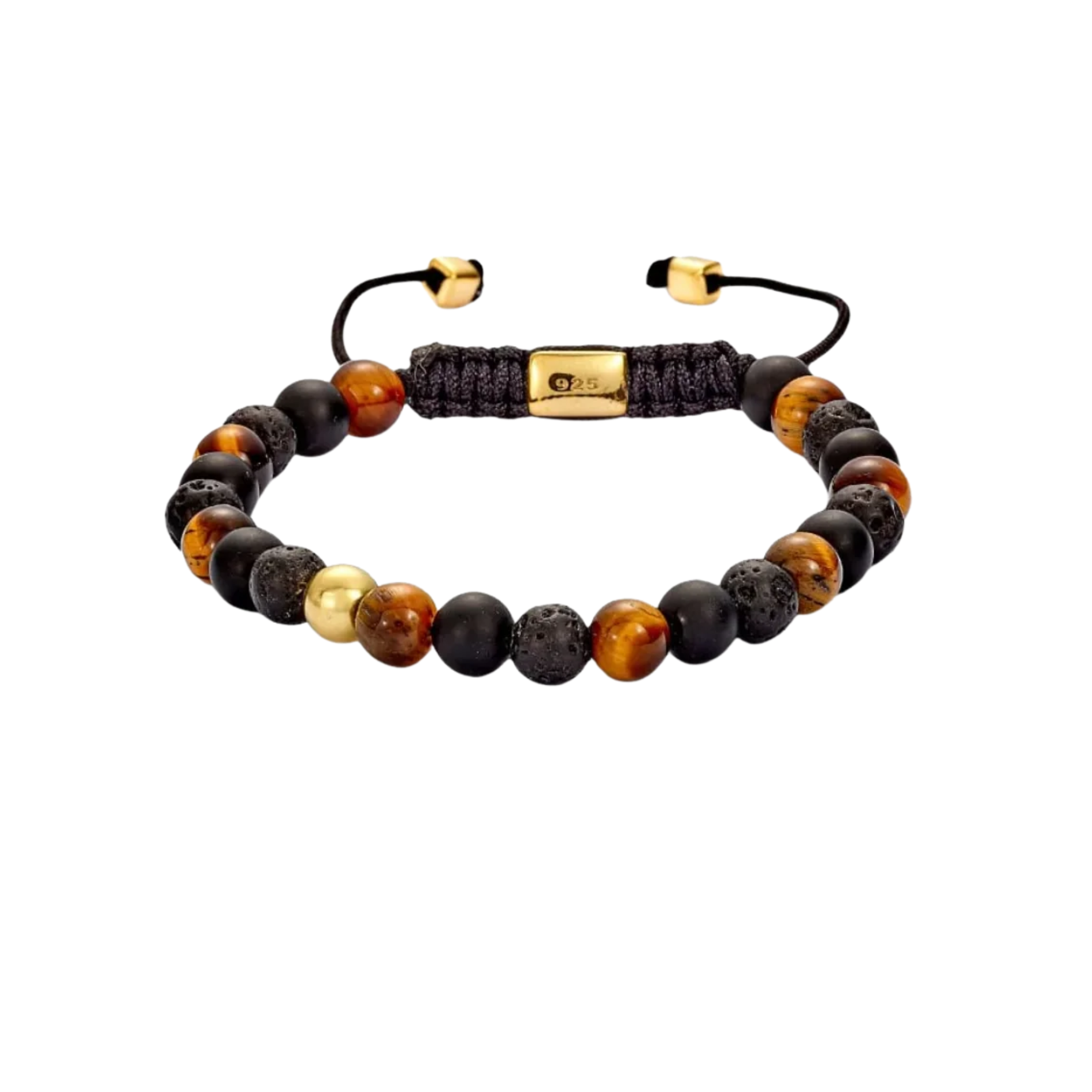 AlexanderLynggaard Los Angeles braided armbånd 6 mm