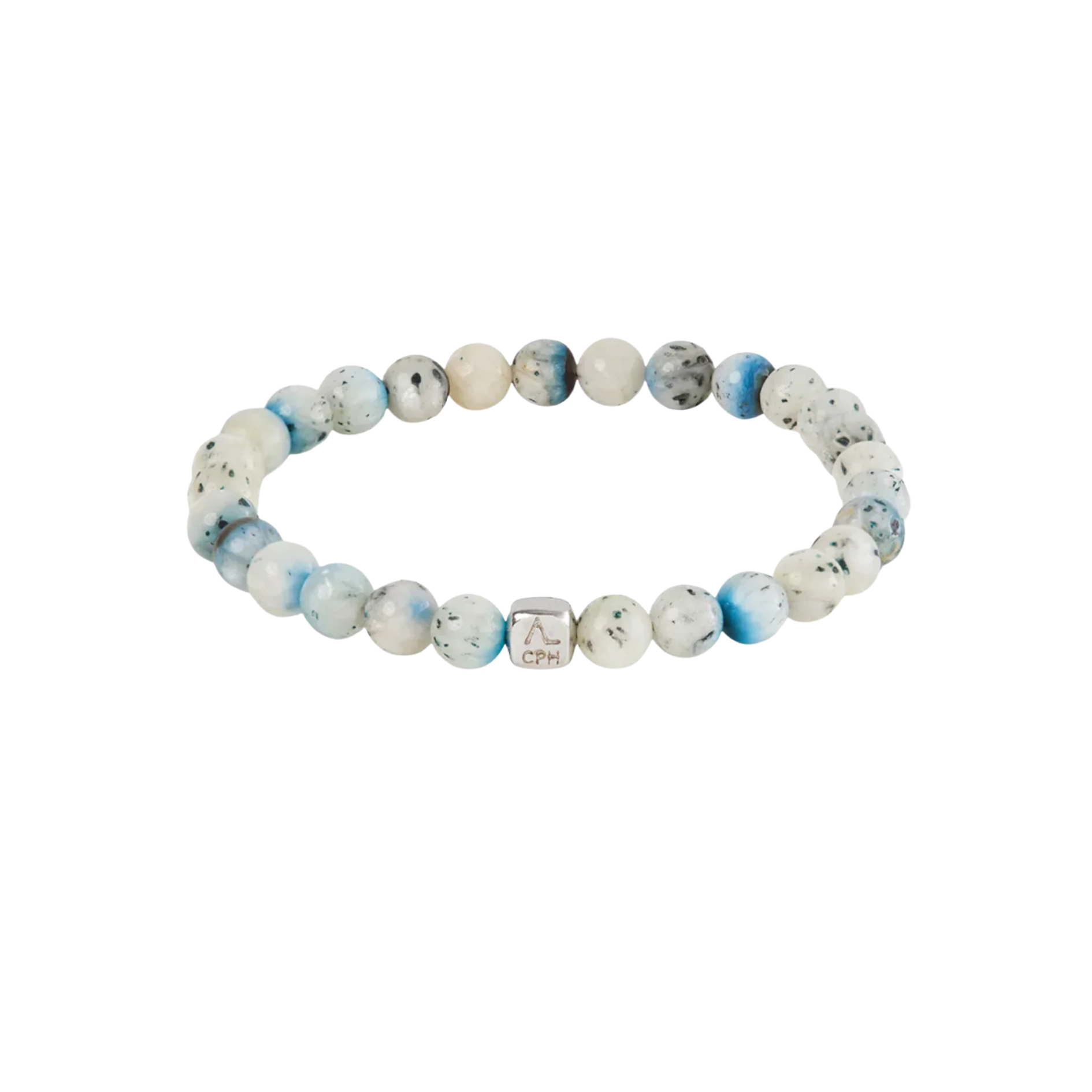 Alexander Lynggaard Blue Ice Glacierite armbånd 6mm