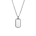 Alexander Lynggaard Dog tag halskjede, sølv