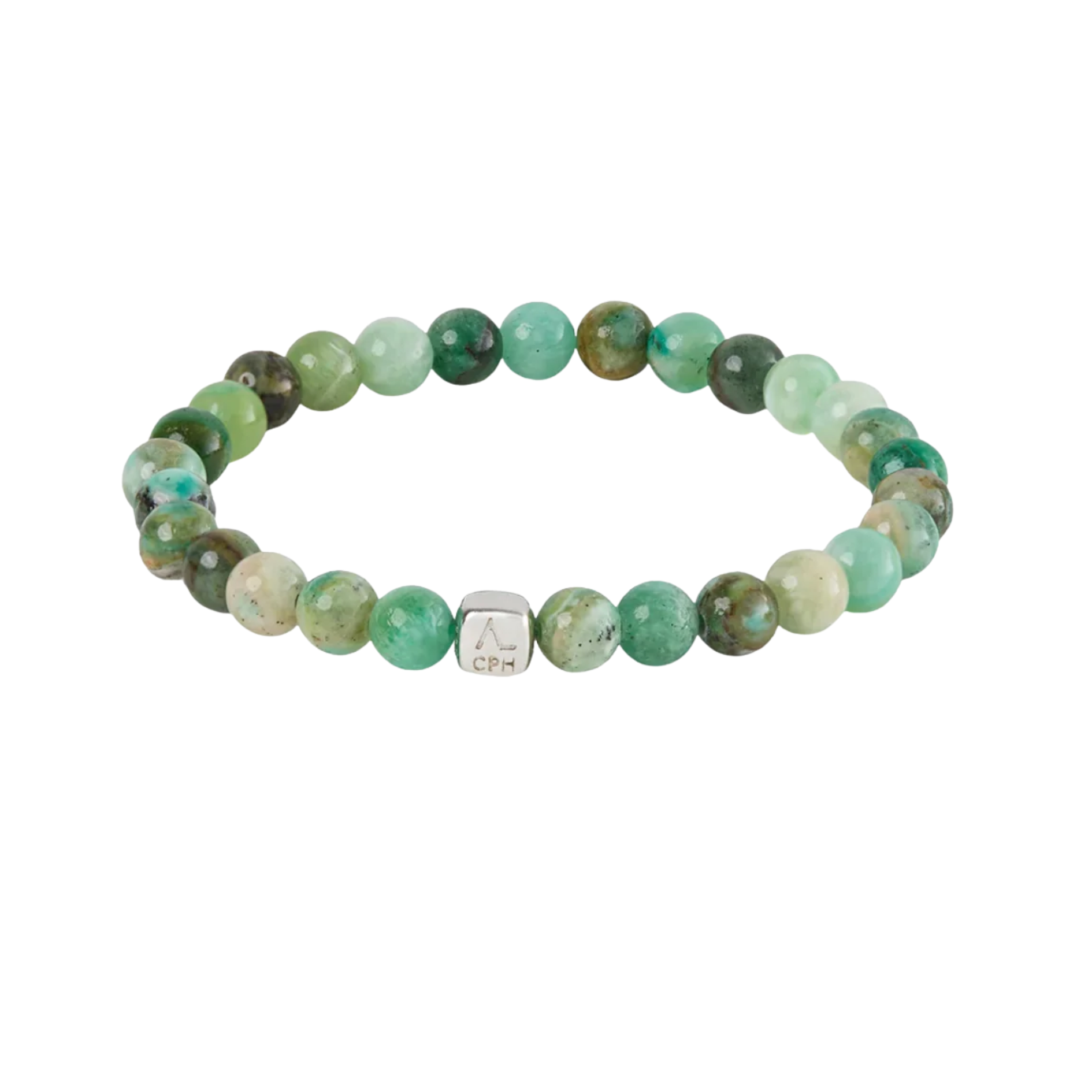 Alexander Lynggaard Green Line Jasper armbånd 6mm