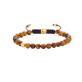 Alexander Lynggaard Tigerøye braided armbånd 6 mm