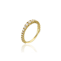 Chimento Ring, gull med diamanter 1,03 ct