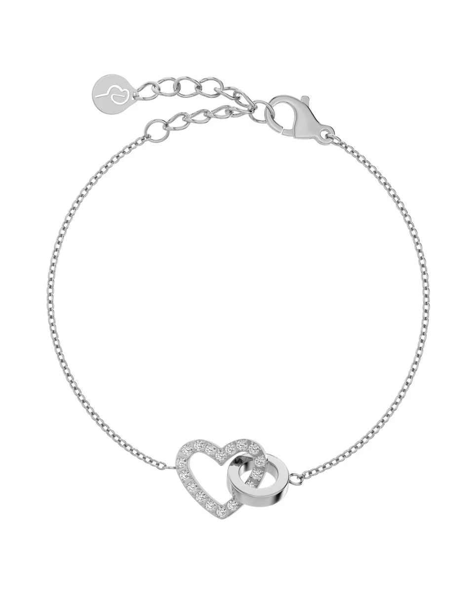 Edblad Eternal Heart armbånd i stål 