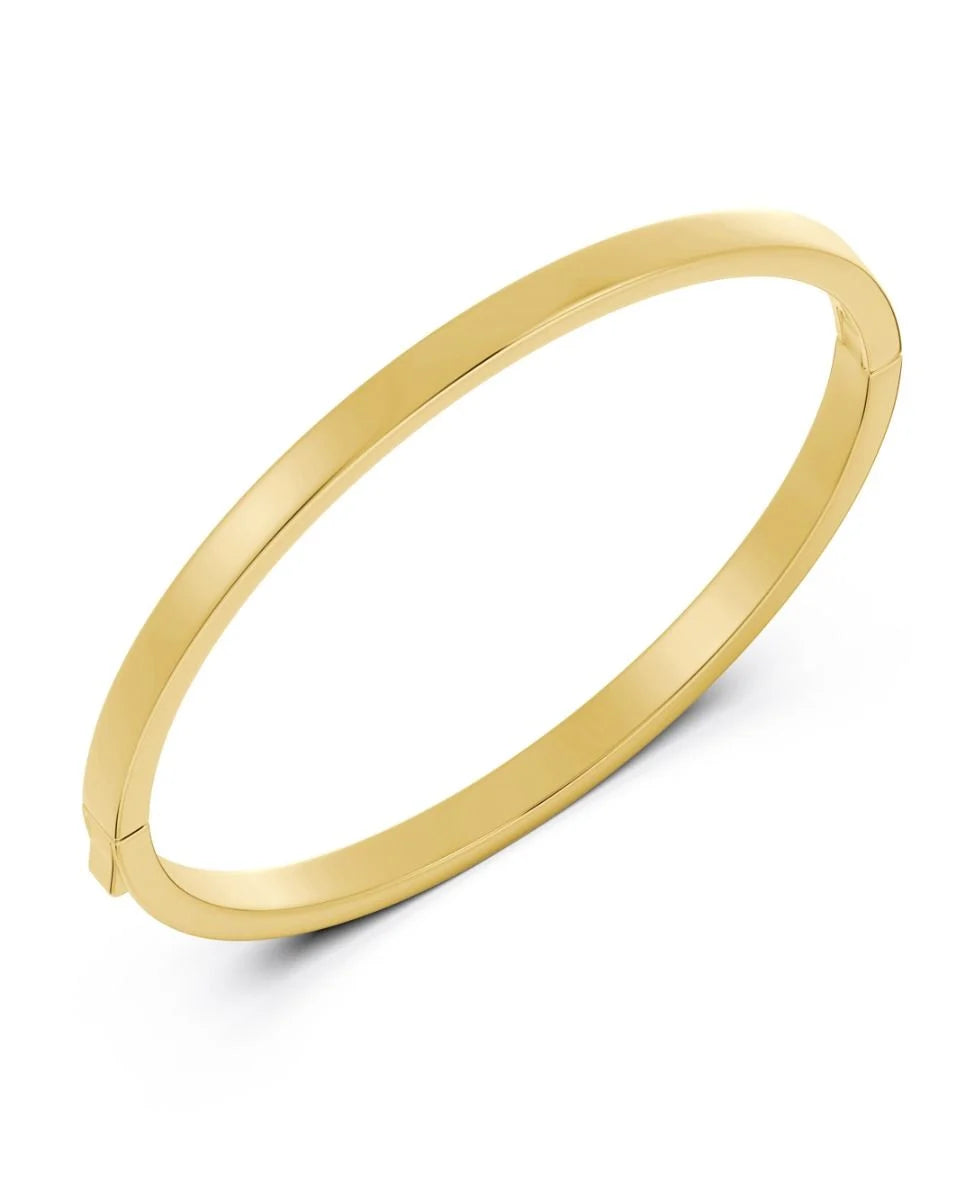 Edblad Fave armring i forgylt stål