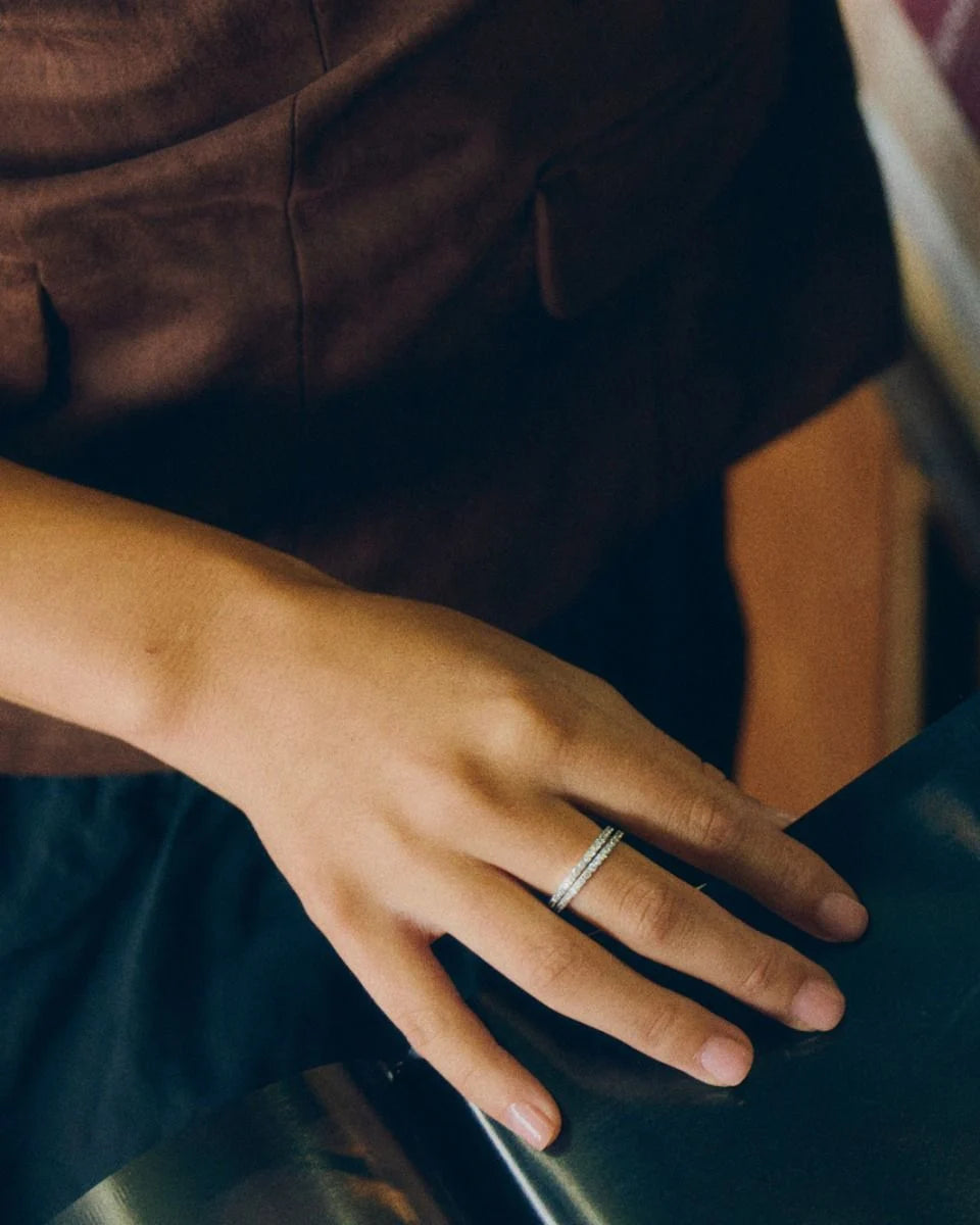Edblad Glow Ring i stål - Mini