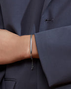Edblad Herringbone armbånd i stål 