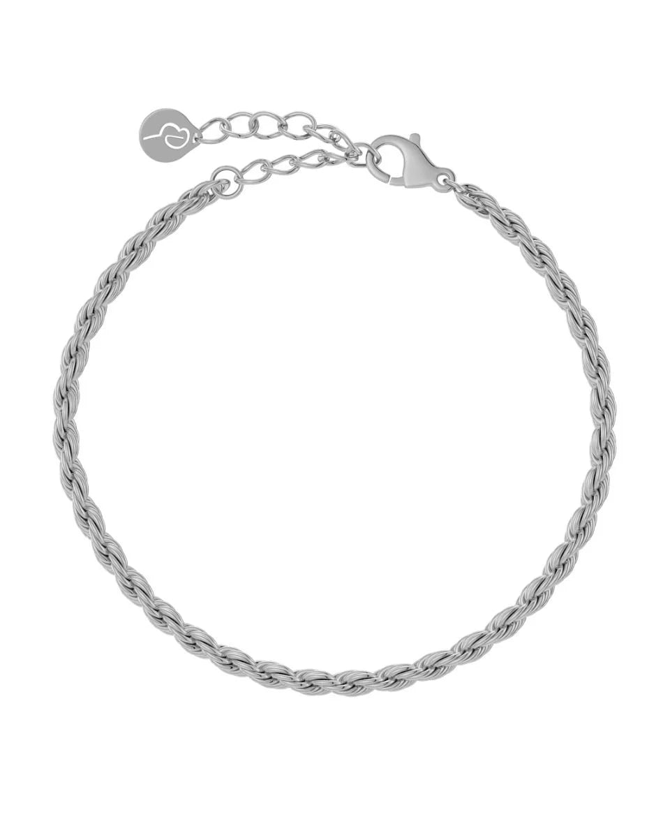 Edblad Rope Chain Armbånd i stål 
