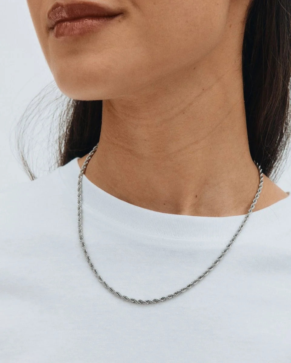 Edblad Rope Chain Halskjede i Stål 