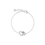 Eternal Heart armbånd, stål