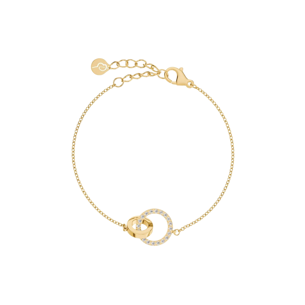 Eternal Orbit armbånd, forgylt stål