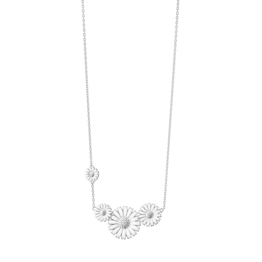 Georg Jensen Daisy Halskjede, sølv