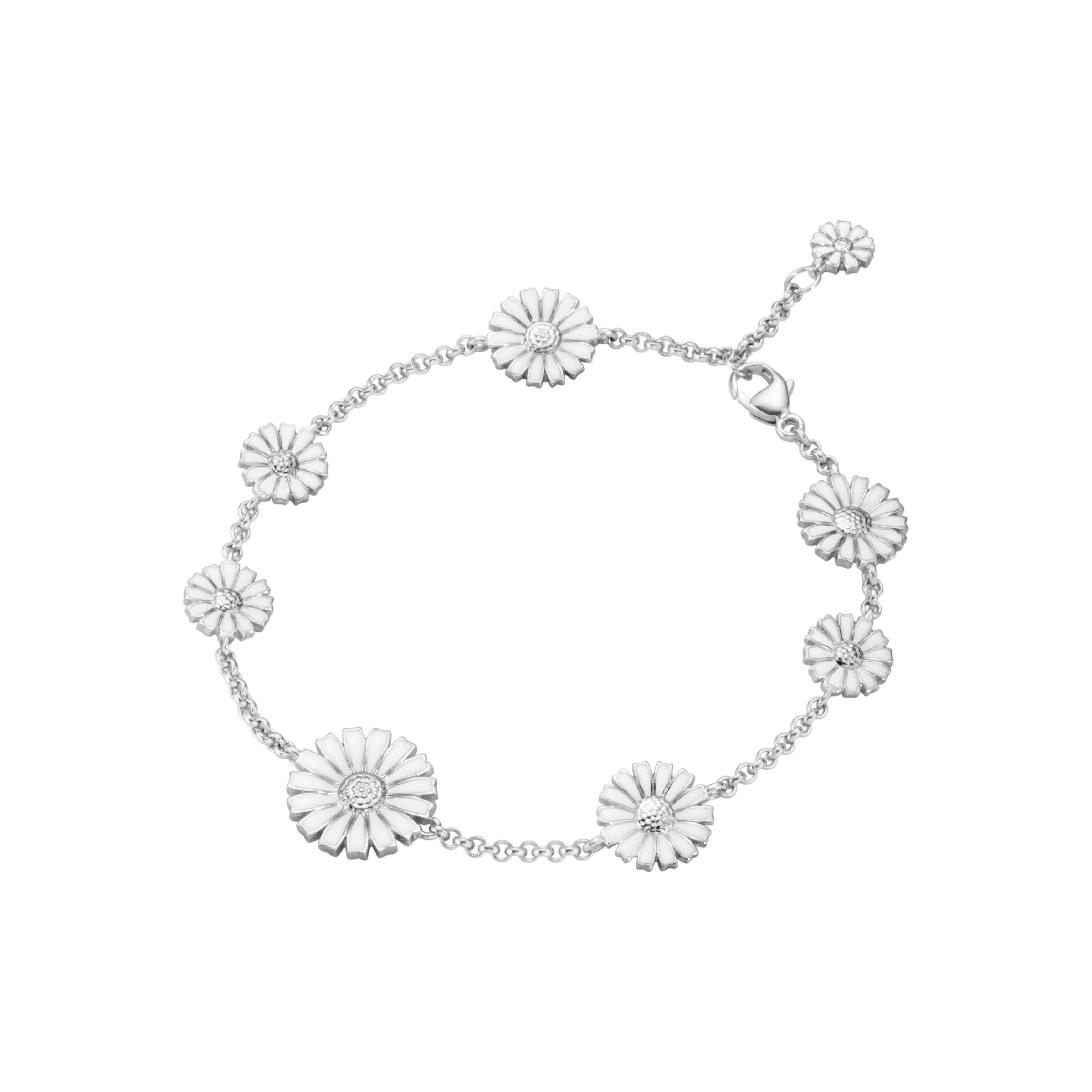 Georg Jensen Daisy armbånd, sølv