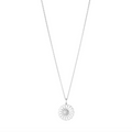 Georg Jensen Daisy halskjede 18mm, sølv