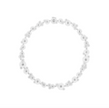 Georg Jensen Daisy halskjede, sølv 
