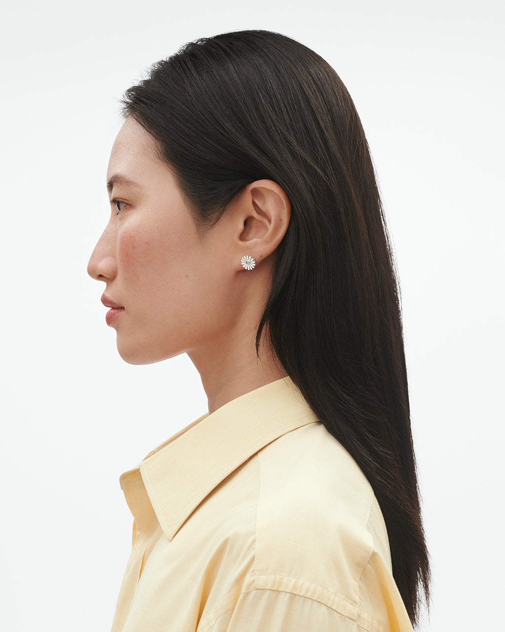 Georg Jensen Daisy øredobber 11mm, sølv