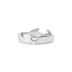 Georg Jensen Fusion End Ring Hvitt Gull