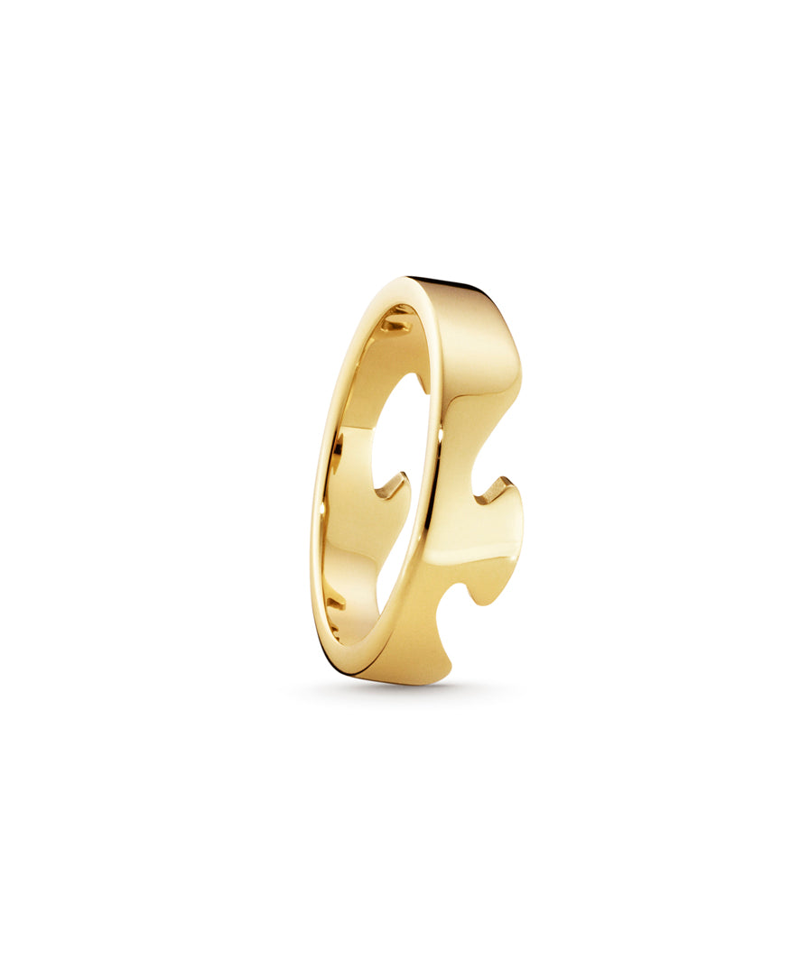 Georg Jensen Fusion ring endestykke, gull