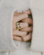 Georg Jensen Fusion ring endestykke, gull