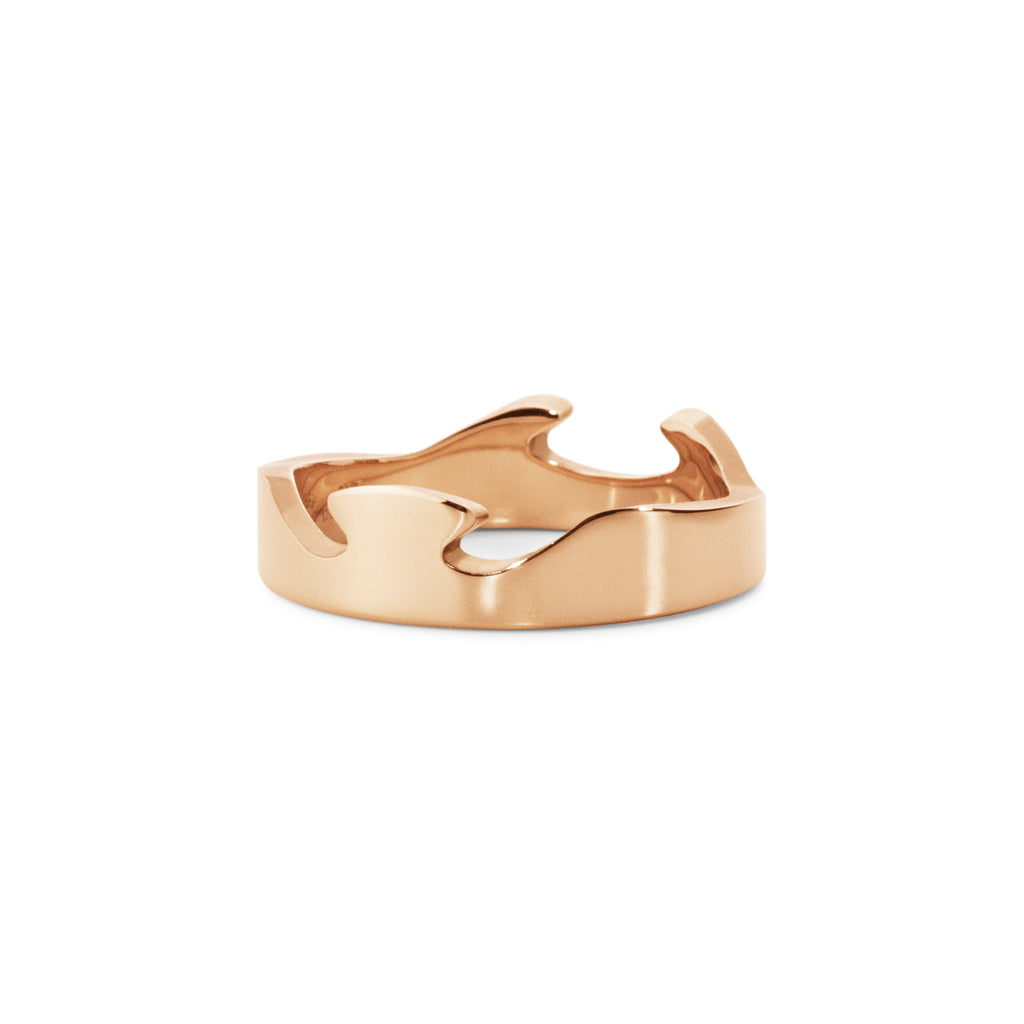 Georg Jensen Fusion ring endestykke, rosegull