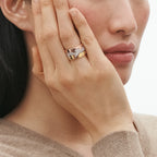 Georg Jensen Fusion ring endestykke, rosegull