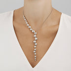Georg Jensen Grape halskjede i sølv.