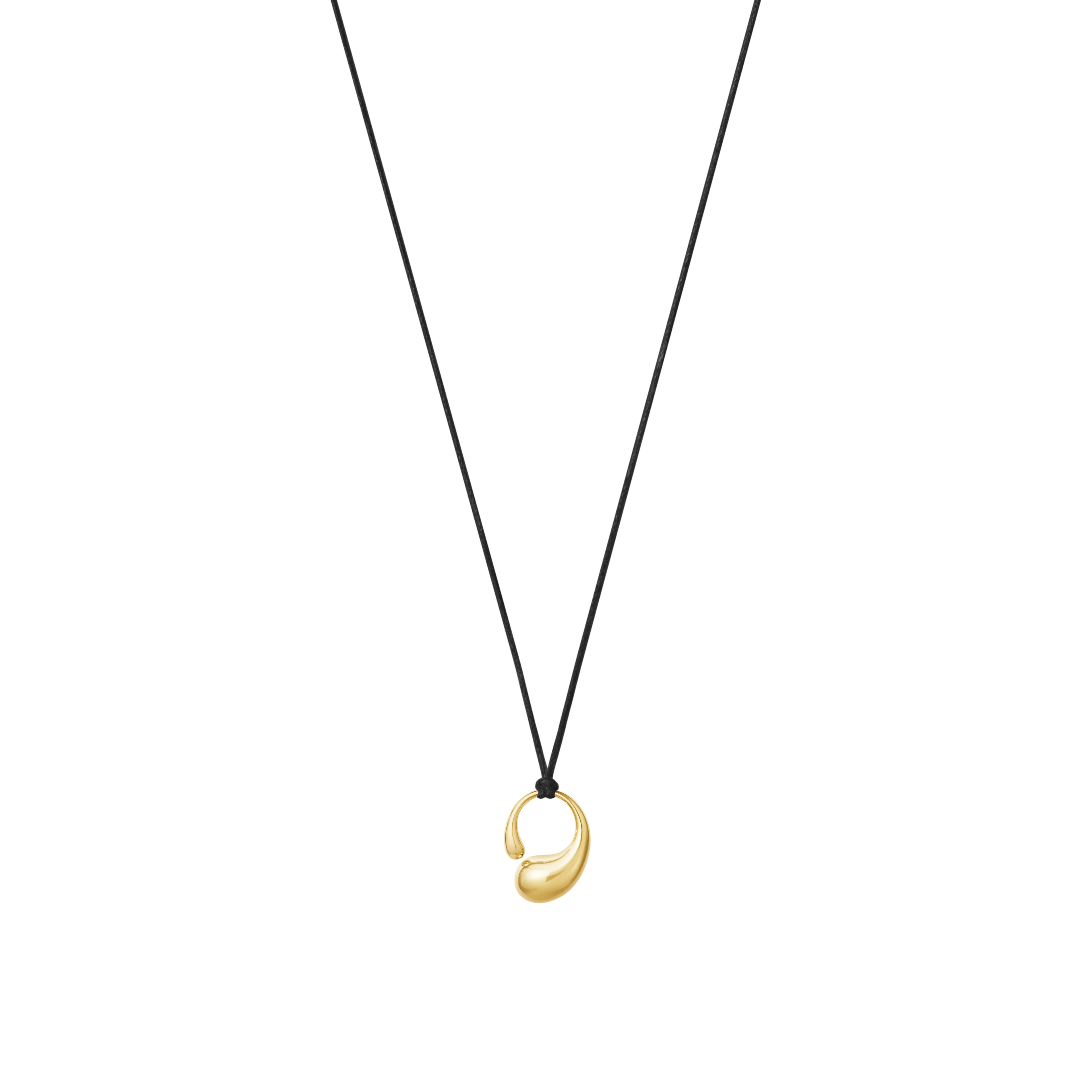 Georg Jensen Mercy lite anheng i gull