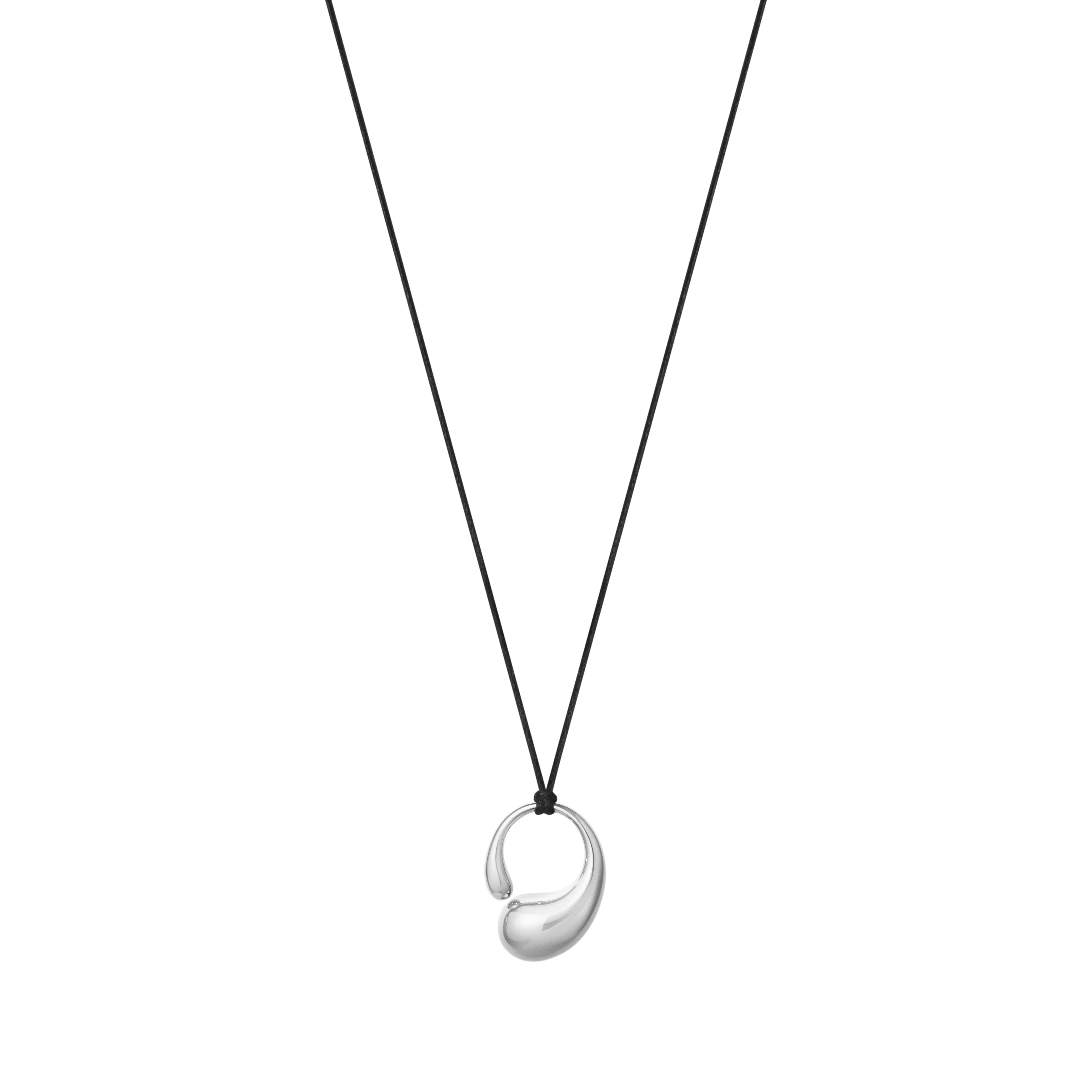 Georg Jensen Mercy medium anheng, sølv