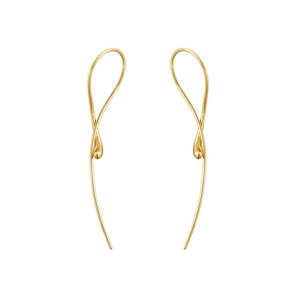 Georg Jensen Mercy øreringer i gull