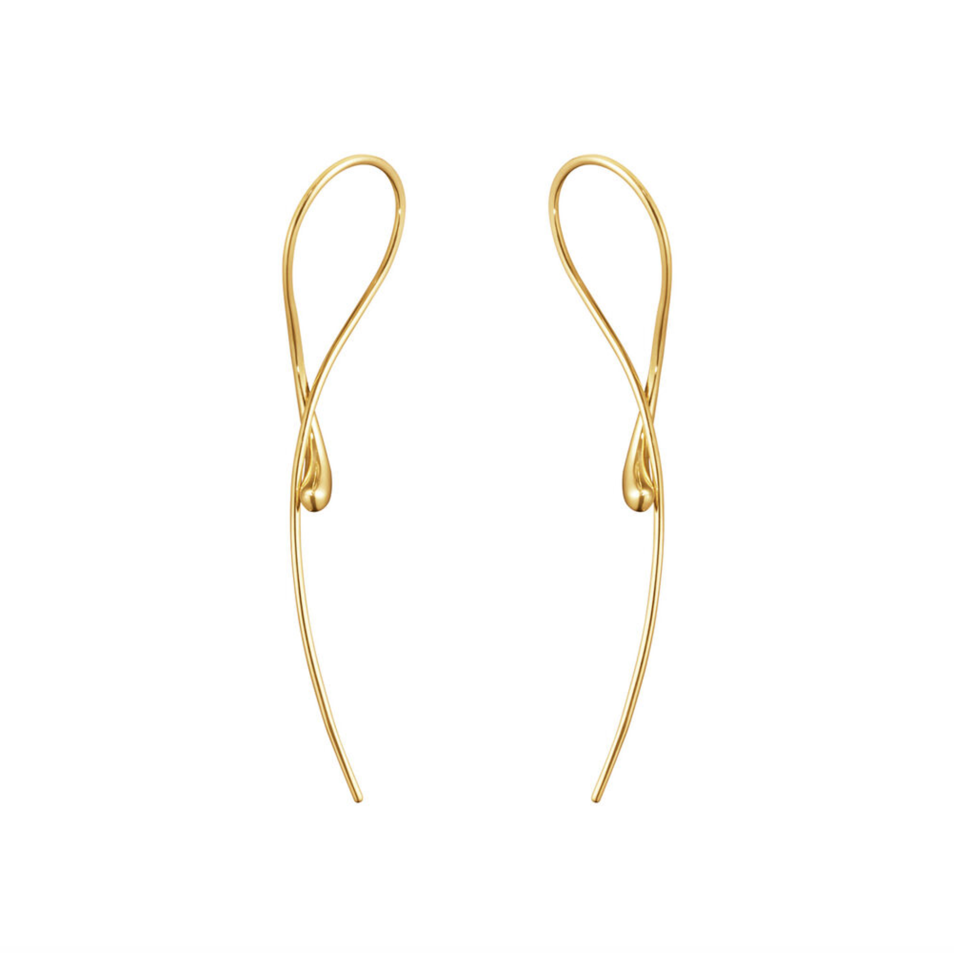 Georg Jensen Mercy øreringer i gull