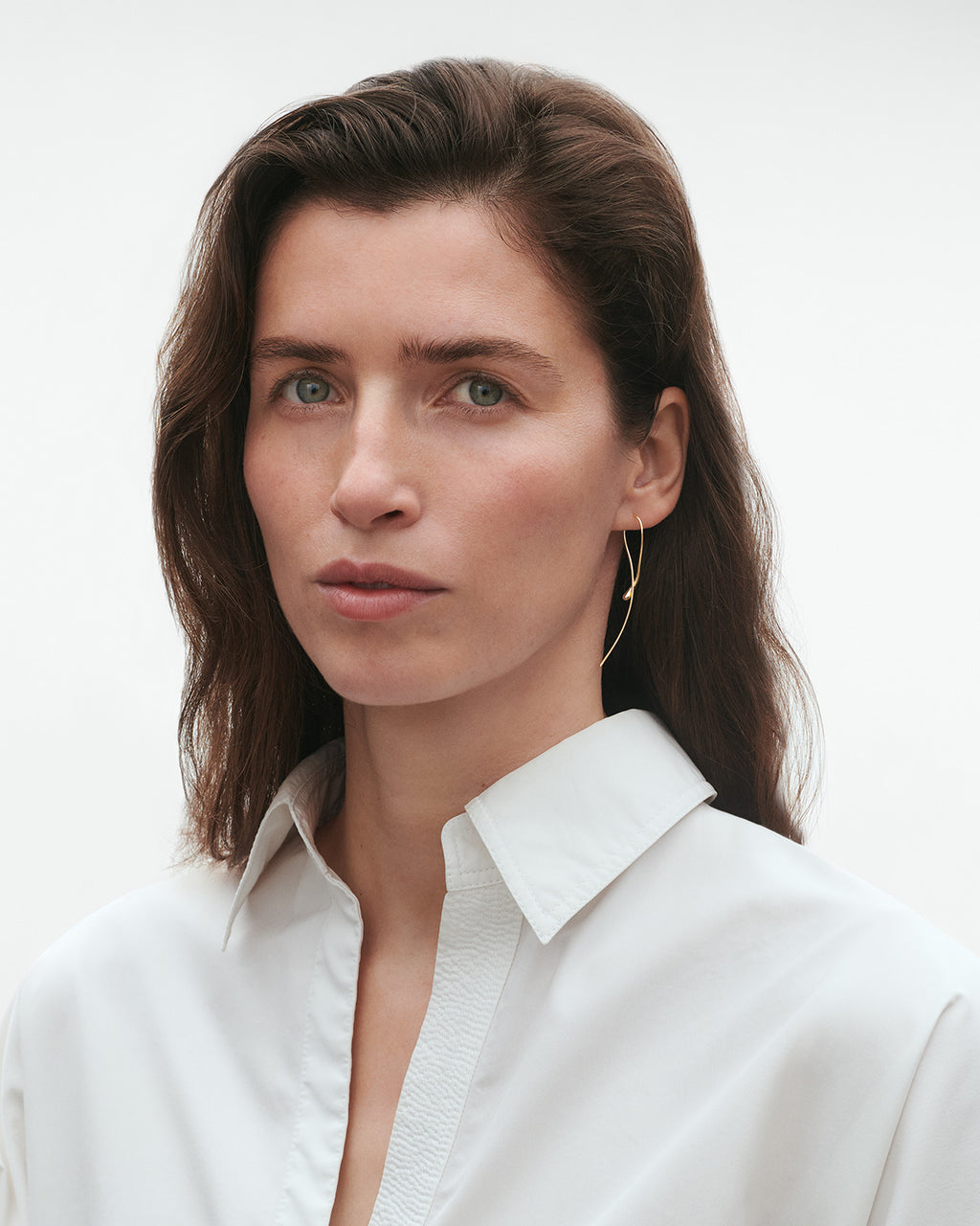 Georg Jensen Mercy øreringer i gull