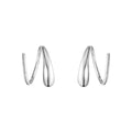 Georg Jensen Mercy øreringer i sølv