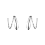Georg Jensen Mercy øreringer i sølv