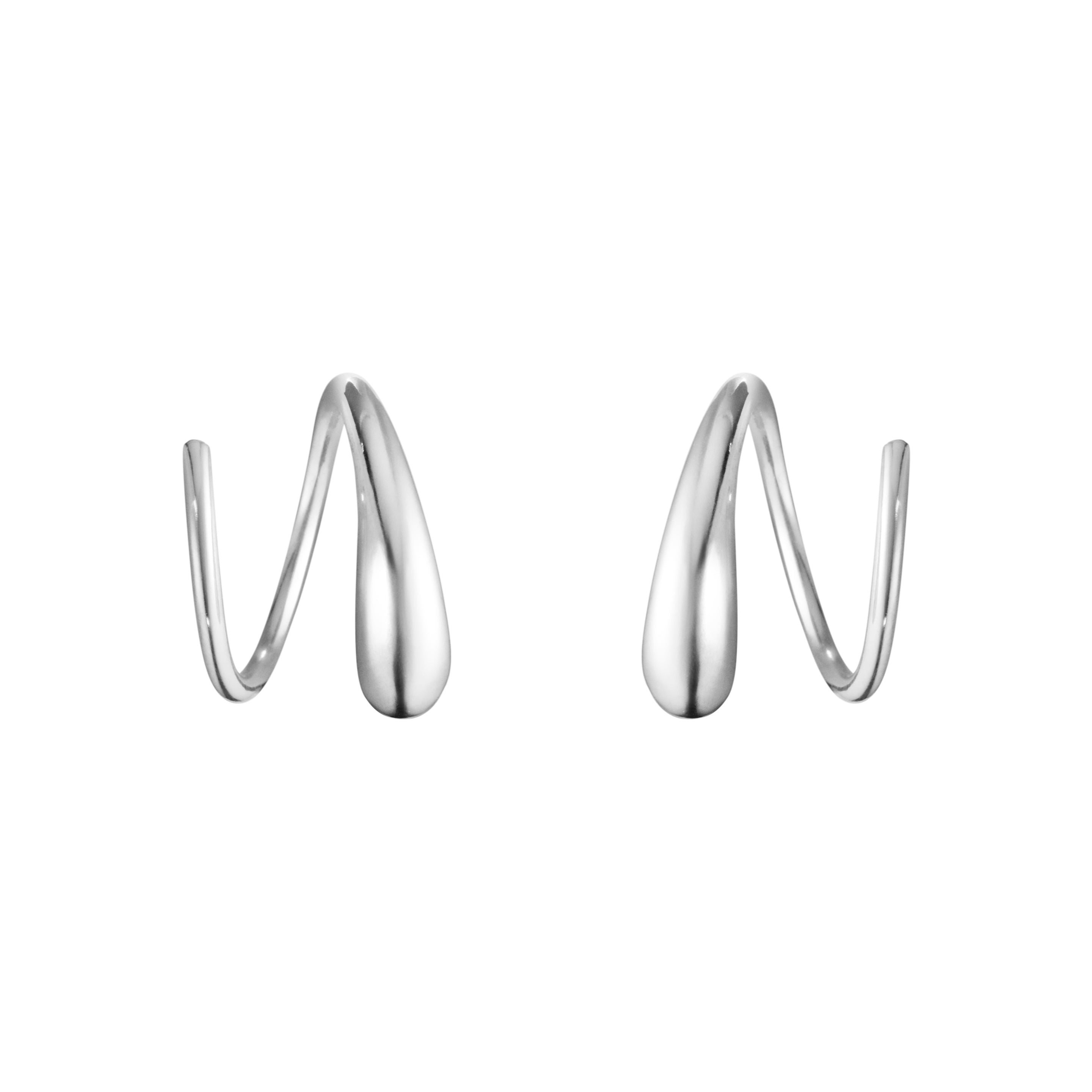 Georg Jensen Mercy øreringer i sølv