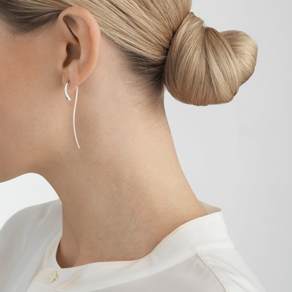 Georg Jensen Mercy øreringer i sølv