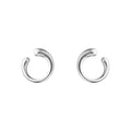 Georg Jensen Mercy øreringer i sølv