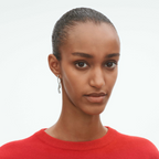Georg Jensen Mercy øreringer, sølv med diamanter 0.37 ct