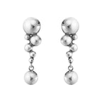 Georg Jensen Moonlight Grape små øreheng i sølv