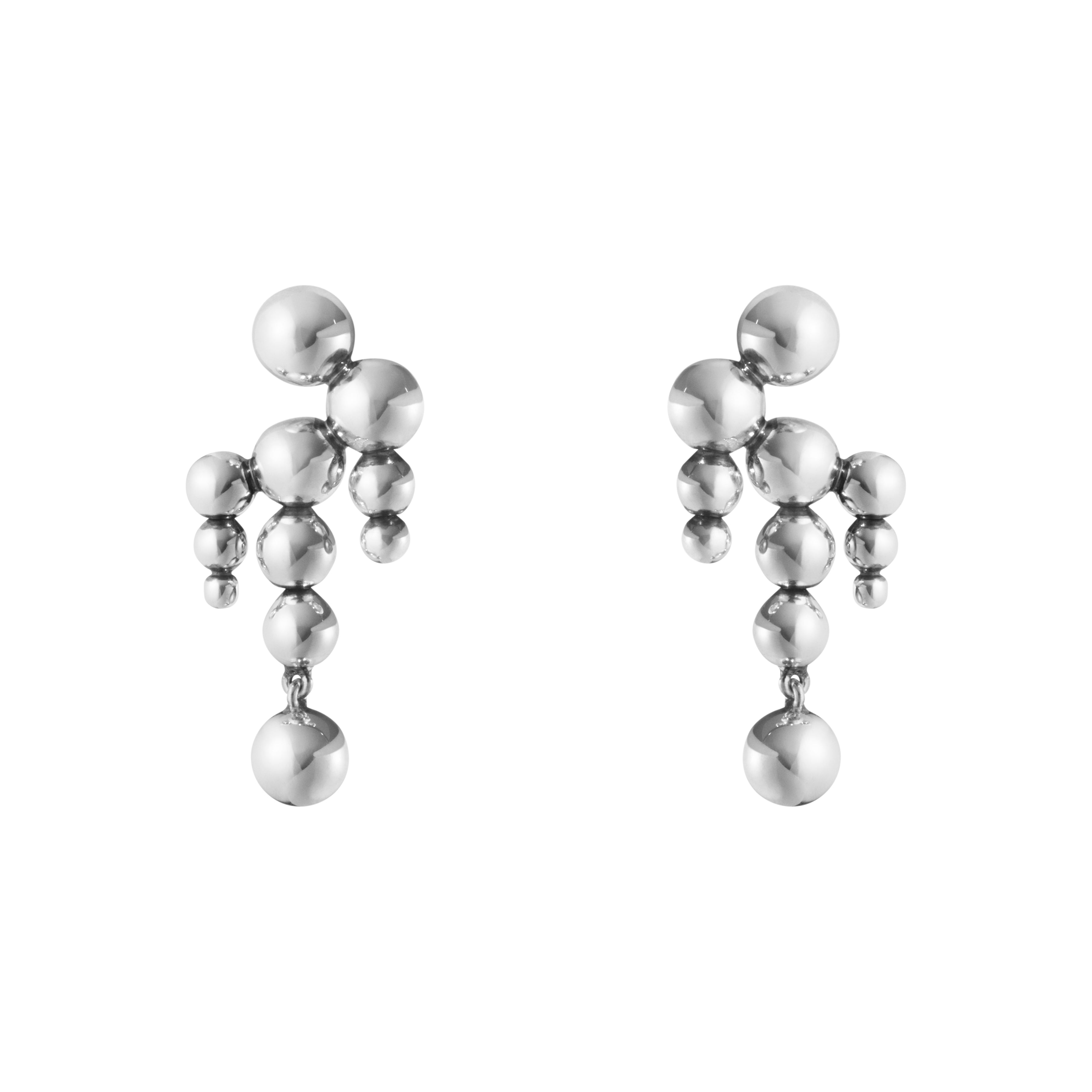 Georg Jensen Moonlight Grapes Chandelier øreheng I sølv