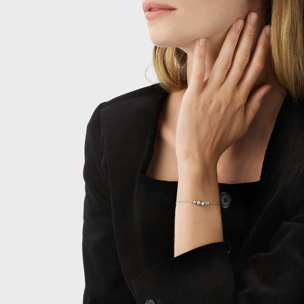 Georg Jensen Moonlight Grapes armbånd i sølv
