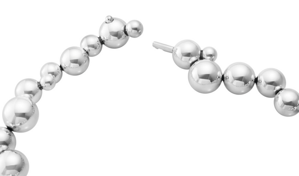 Georg Jensen Moonlight Grapes halskjede, sølv