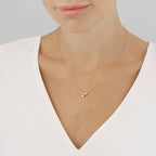 Georg Jensen Moonlight Grapes halssmykke, gull og diamant