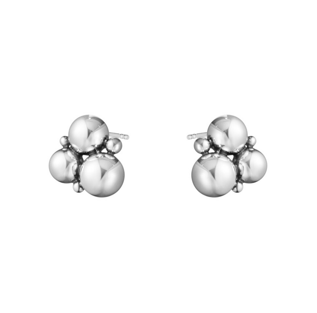 Georg Jensen Moonlight Grapes øredobber, sølv 
