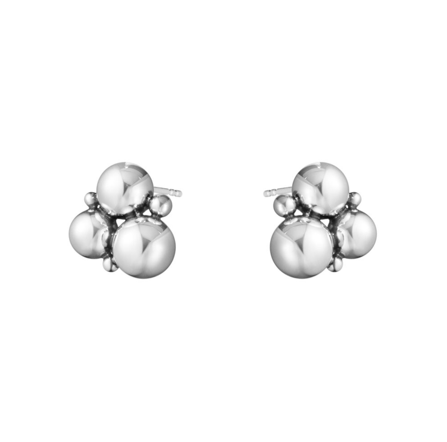 Georg Jensen Moonlight Grapes øredobber, sølv 