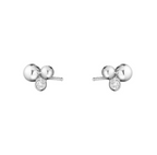 Georg Jensen Moonlight Grapes Øredobber sølv med diamanter
