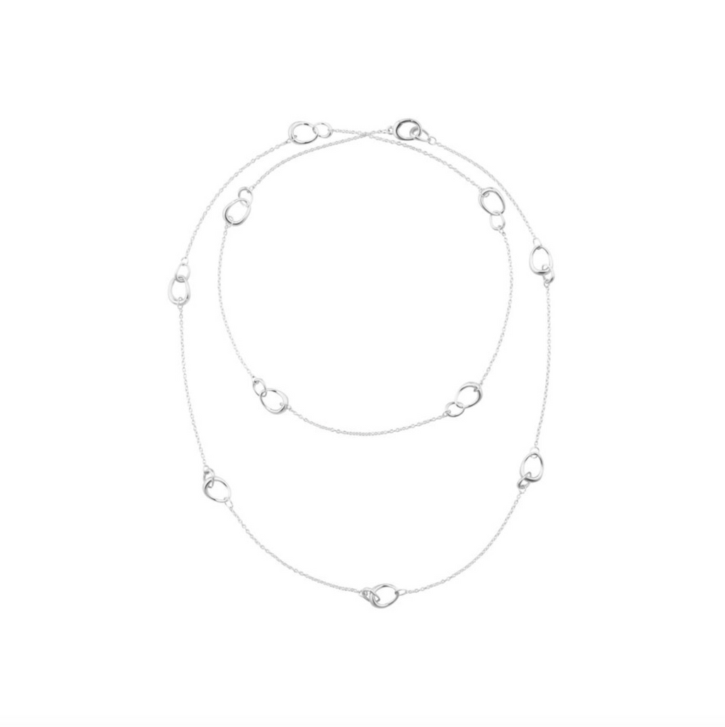 Georg Jensen Offspring Sautoir halskjede i sølv 90 CM
