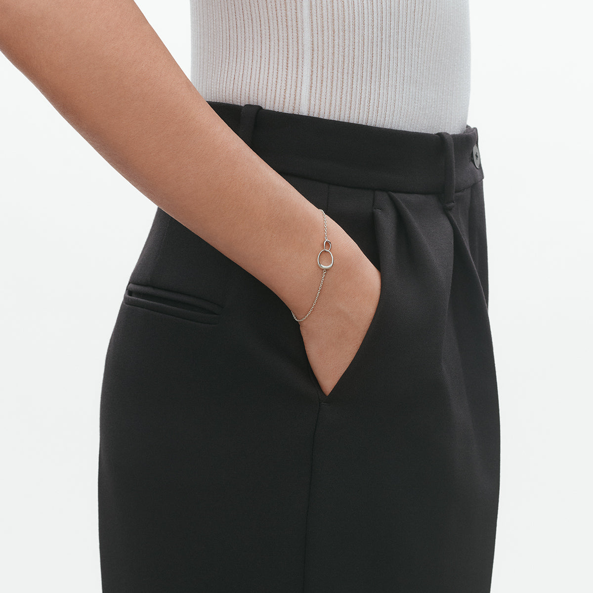 Georg Jensen Offspring armbånd i sølv