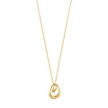 Georg Jensen Offspring halskjede med anheng i gull