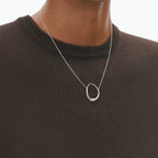Georg Jensen Offspring medium anheng, sølv